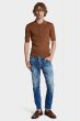 画像5: Medium Small Hole Wash Skater Jeans (5)