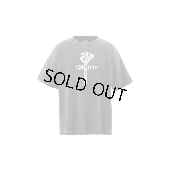 画像1: SAINT Mxxxxxx SS TEE/FIST/BLACK (1)