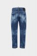 画像2: Medium Ripped Wash Bro Jeans (2)