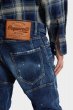画像4: Dark Perfect Clean Wash Tidy Biker Jeans (4)