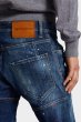 画像4: Medium Easy Wash Tidy Biker Jeans (4)