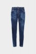 画像1: Dark Perfect Clean Wash Tidy Biker Jeans (1)