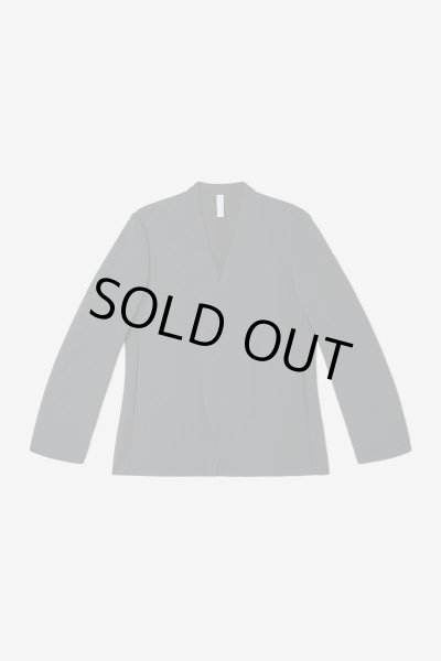 画像1: CFCL MILAN DOUBLE BREASTED COLLARLESS JACKET (1)