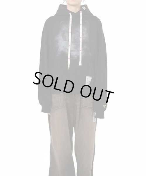 画像3: Maison MIHARA YASUHIRO Happy Face Printed Hoodie Black (3)