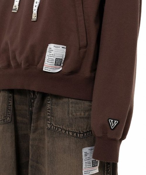 画像8: Maison MIHARA YASUHIRO Happy Face Printed Hoodie Black (8)