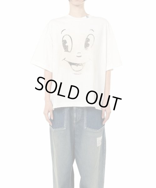 画像3: Maison MIHARA YASUHIRO Happy Face Printed Distressed T-shirt (3)