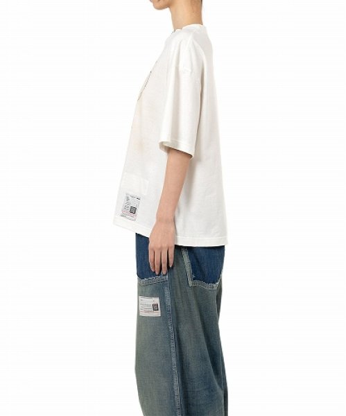 画像4: Maison MIHARA YASUHIRO Happy Face Printed Distressed T-shirt (4)