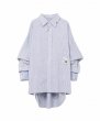 画像1: Maison MIHARA YASUHIRO Sleeve Layered Shirt (1)