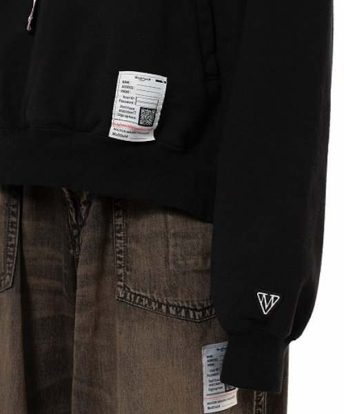 画像8: Maison MIHARA YASUHIRO Happy Face Printed Hoodie Black (8)
