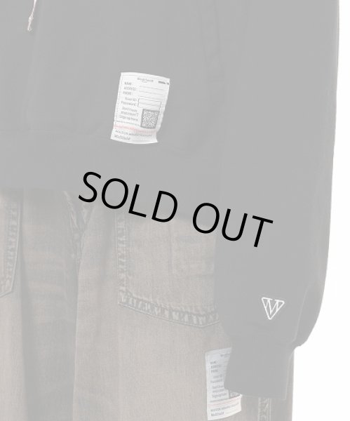 画像8: Maison MIHARA YASUHIRO Happy Face Printed Hoodie Black (8)