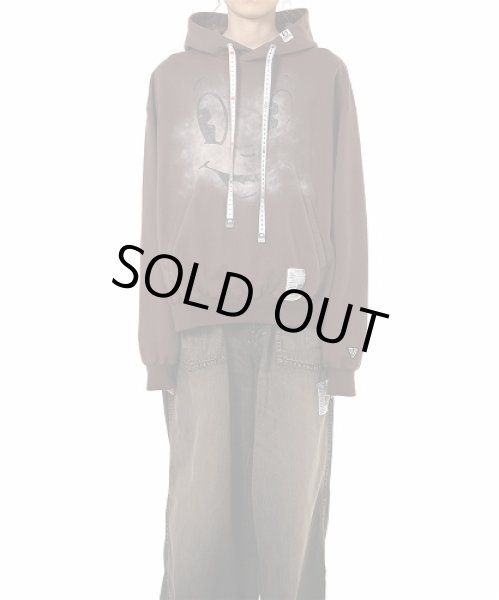 画像3: Maison MIHARA YASUHIRO Happy Face Printed Hoodie Black (3)