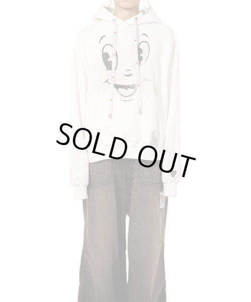 画像3: Maison MIHARA YASUHIRO Happy Face Printed Hoodie White (3)