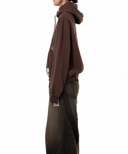 画像4: Maison MIHARA YASUHIRO Happy Face Printed Hoodie Black (4)