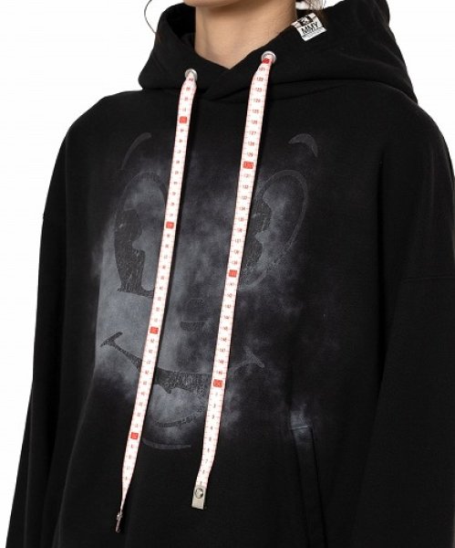 画像7: Maison MIHARA YASUHIRO Happy Face Printed Hoodie Black (7)