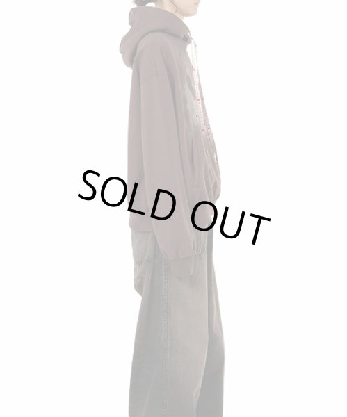 画像5: Maison MIHARA YASUHIRO Happy Face Printed Hoodie Black (5)