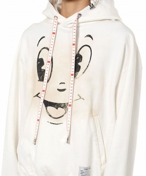 画像7: Maison MIHARA YASUHIRO Happy Face Printed Hoodie White (7)