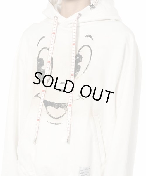 画像7: Maison MIHARA YASUHIRO Happy Face Printed Hoodie White (7)
