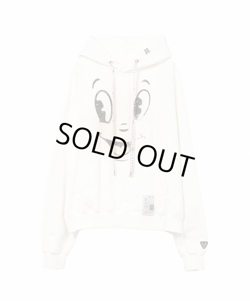 画像1: Maison MIHARA YASUHIRO Happy Face Printed Hoodie White (1)