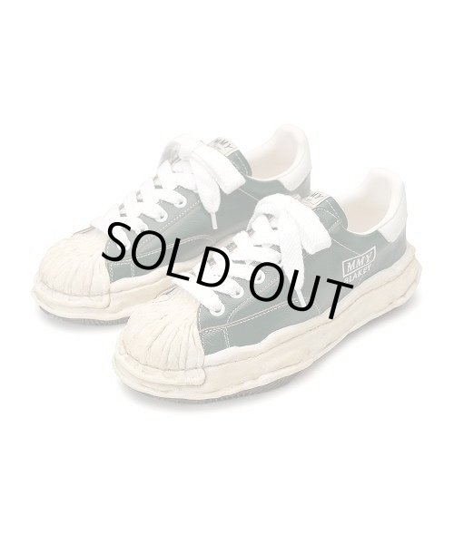 画像5: Maison MIHARA YASUHIRO "BLAKEY" OG Sole Wrinkled Leather Low-top Sneaker (5)
