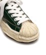 画像6: Maison MIHARA YASUHIRO "BLAKEY" OG Sole Wrinkled Leather Low-top Sneaker (6)