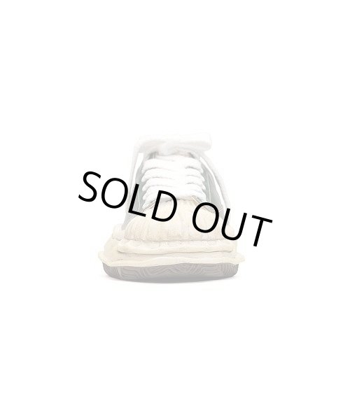 画像2: Maison MIHARA YASUHIRO "BLAKEY" OG Sole Wrinkled Leather Low-top Sneaker (2)