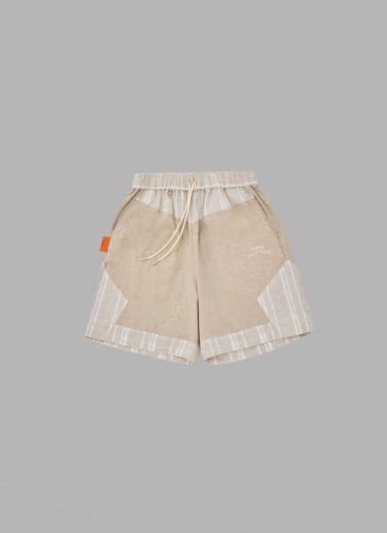画像1: ALWAYS OUT OF STOCK　LINEN BASKETBALL SHORTS (1)