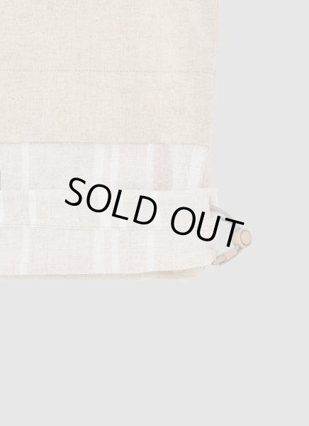 画像4: ALWAYS OUT OF STOCK　LINEN COMBINATION OPEN COLLAR SHIRT (4)