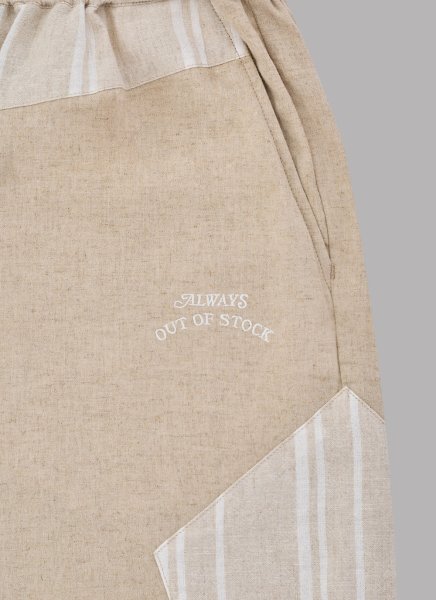 画像3: ALWAYS OUT OF STOCK　LINEN BASKETBALL SHORTS (3)