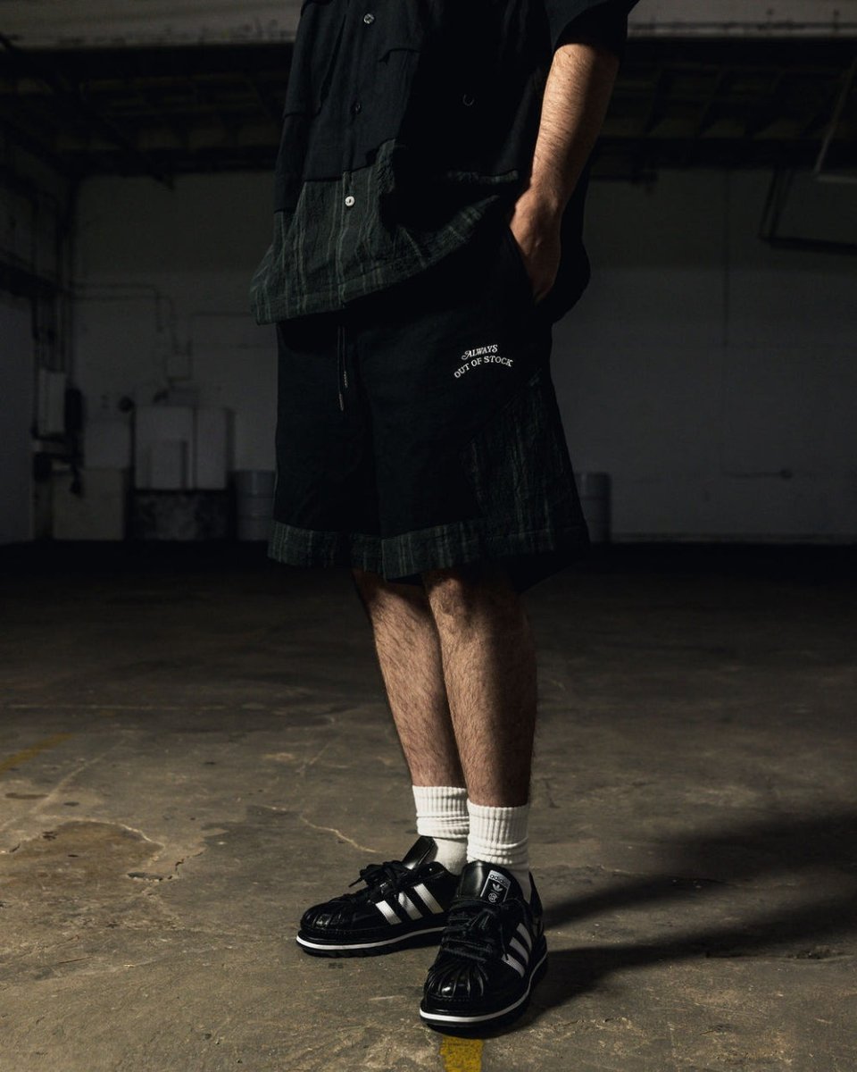 画像8: ALWAYS OUT OF STOCK　LINEN BASKETBALL SHORTS (8)