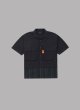画像1: ALWAYS OUT OF STOCK　LINEN COMBINATION OPEN COLLAR SHIRT (1)