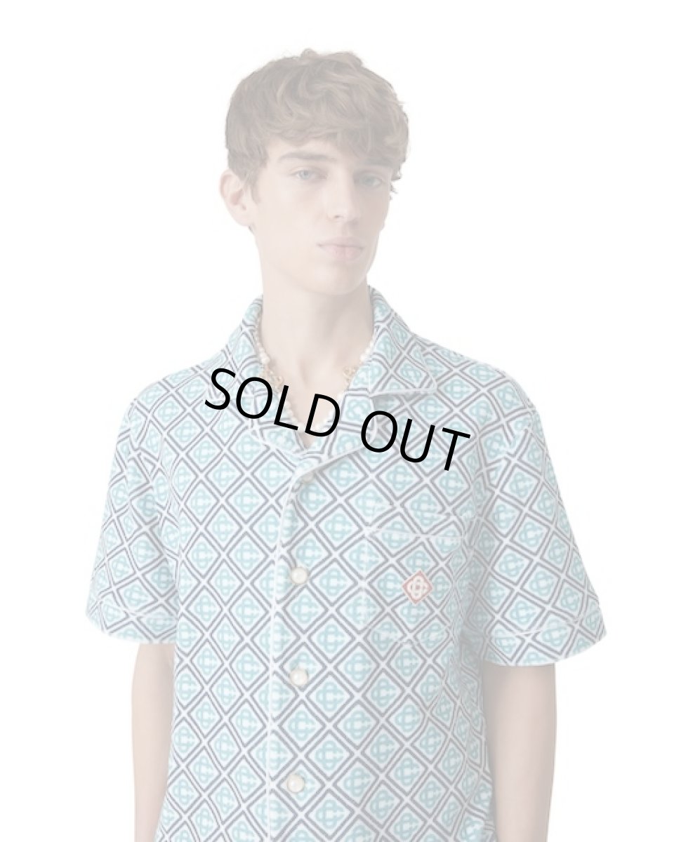 画像5: CASABLANCA　Monogram Short-Sleeve Towelling Shirt (5)