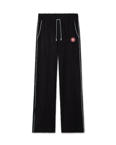 画像1: CASABLANCA　Monogram Jacquard Towelling Trousers (1)