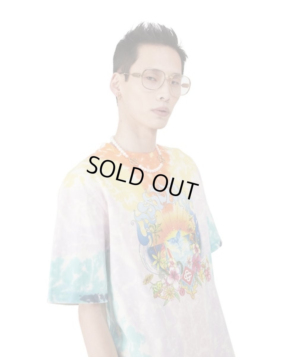画像4: CASABLANCA　Surf Trip Tie Dye Short-Sleeve T-Shirt (4)