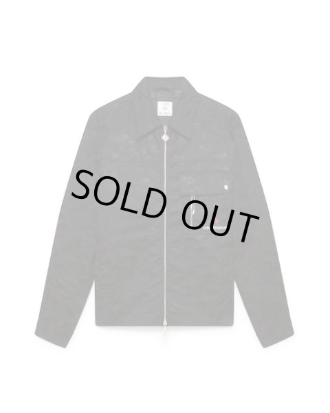 画像1: CASABLANCA　Nylon Mountain Short-Sleeve Camo Zip Shirt (1)