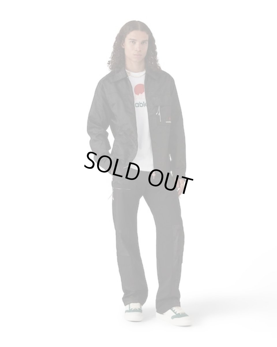 画像2: CASABLANCA　Nylon Mountain Short-Sleeve Camo Zip Shirt (2)