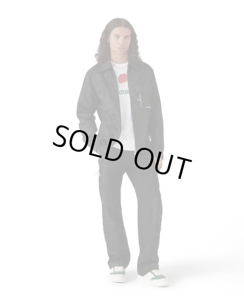 画像2: CASABLANCA　Nylon Mountain Short-Sleeve Camo Zip Shirt (2)