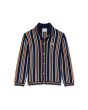 画像1: CASABLANCA　Crochet Long-Sleeve Stripe Shirt (1)
