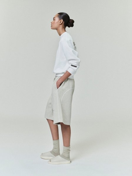 画像5: ESSENTIALS FEAR OF GOD　Relaxed Fleece Sweatshort With Piping (5)