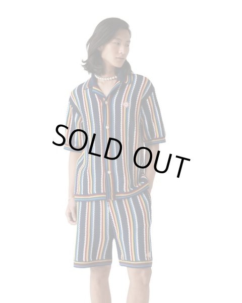 画像4: CASABLANCA　Crochet Stripe Shorts (4)