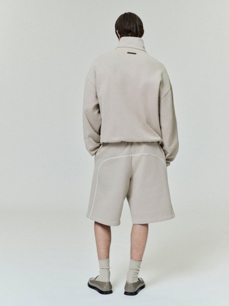 画像6: ESSENTIALS FEAR OF GOD　Relaxed Fleece Sweatshort With Piping (6)