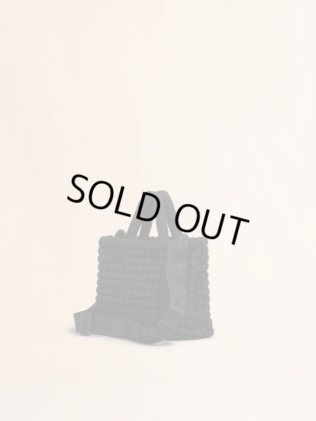 画像5: MARNI マルニ  ブラック Puff スモールトートバッグ (5)