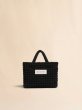 画像1: MARNI マルニ  ブラック Puff スモールトートバッグ (1)