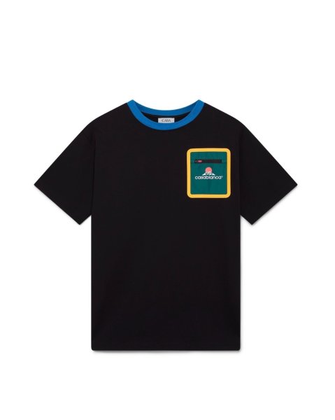 画像1: CASABLANCA Montagne Short-Sleeve T-Shirt (1)