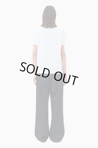 画像5: GANNI ガニー White Basic Jersey Leopard Relaxed T-shirt (5)