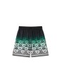 画像1: CASABLANCA Gradient Monogram Silk Shorts (1)