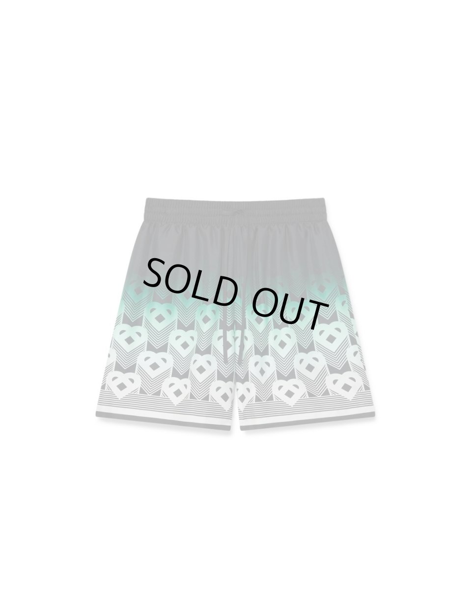 画像1: CASABLANCA Gradient Monogram Silk Shorts (1)