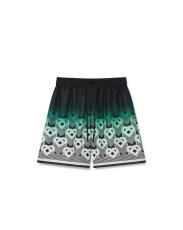 画像1: CASABLANCA Gradient Monogram Silk Shorts (1)