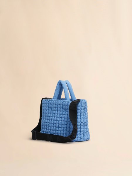 画像5: MARNI マルニ ブルー  Puff スモールトートバッグ (5)