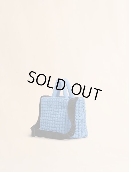 画像5: MARNI マルニ ブルー  Puff スモールトートバッグ (5)