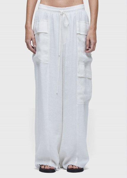 画像2: OSKLEN オーバーストリートリサイクルリネンパンツ (2)